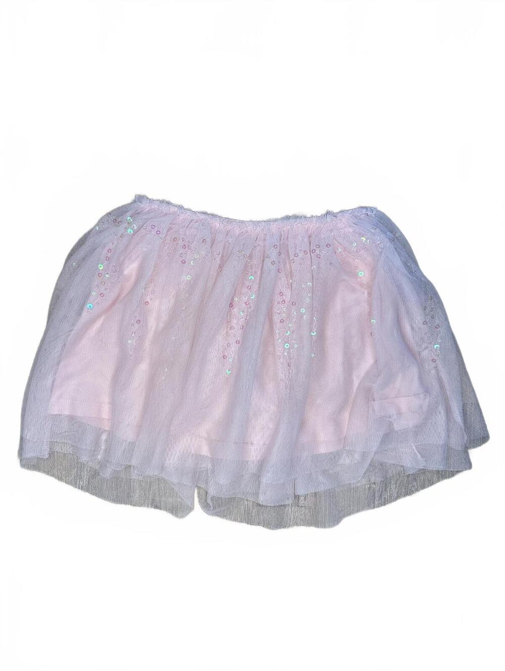 Justice Pink Tulle Skirt Size 8
